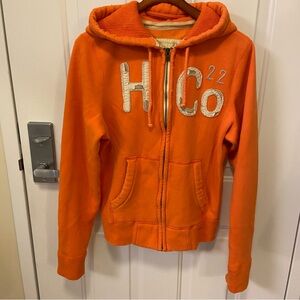 Hollister Zip Up Hoodie